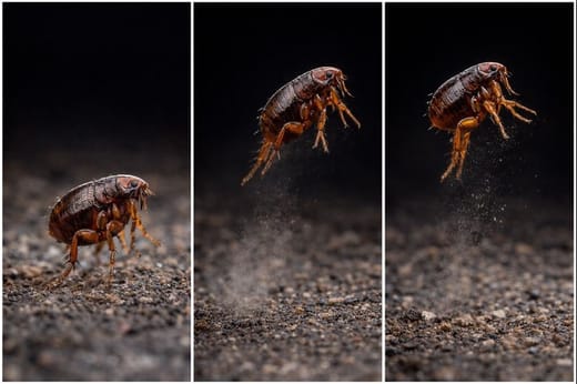 скачащи бълхи